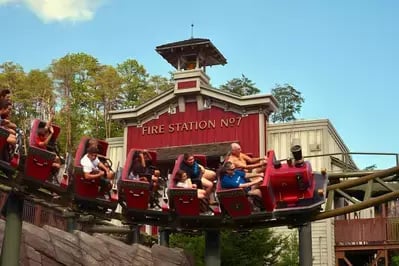 FireChaser Express roller coaster
