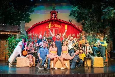Comedy Barn Cast Photo