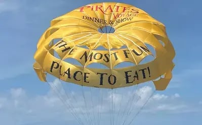 Pirates Voyage parasail
