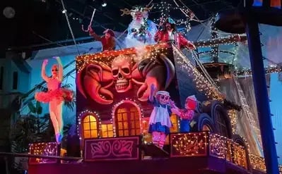 Mystical Christmas Spirit on ship