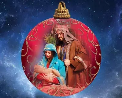 live nativity at Pirates Voyage