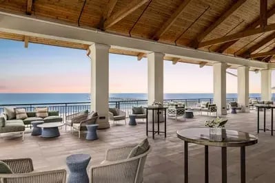 Embassy Suites Panama City Beach rooftop terrace