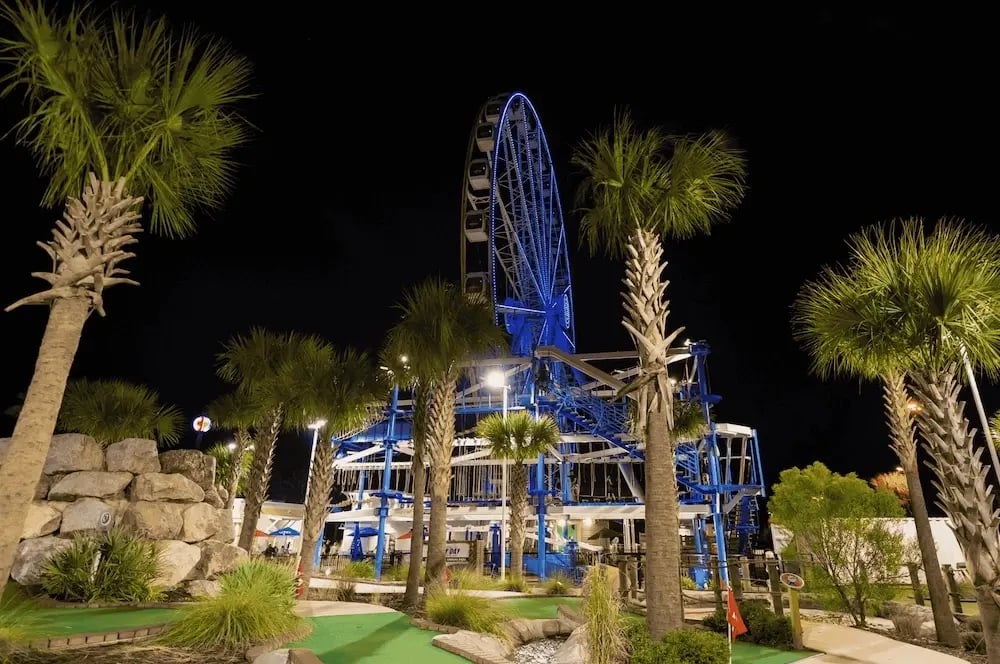 PCB Wheel and mini golf course