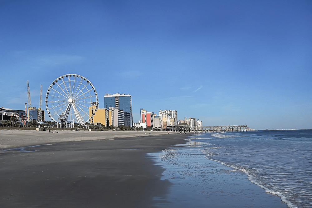 Myrtle Beach in the winter
