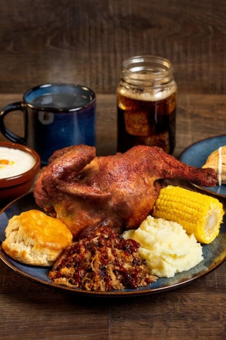 image of the food at Pirates Voyage in Florida