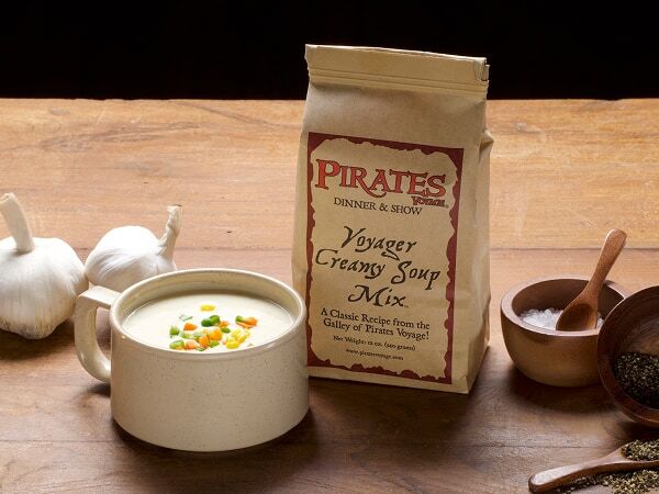 voyager creamy soup served during the show and available to bring home
