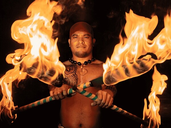 The Fire Spinner image at Pigeon Forge Dinner Show