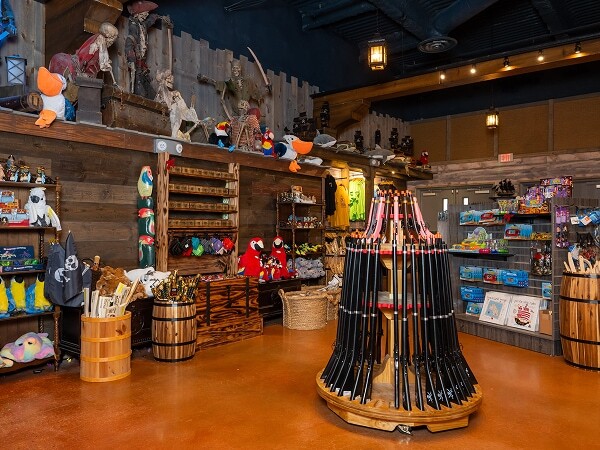 Pirates Voyage retail shop