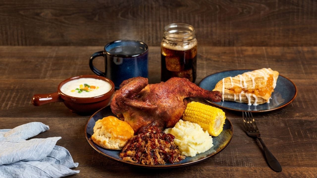 The food from the Pirates Voyage in Florida