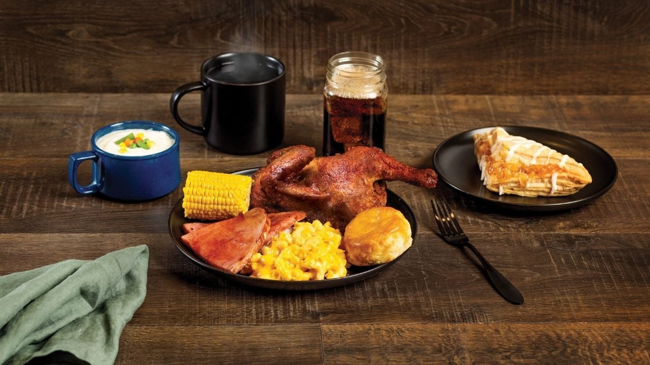 The meal at Pirates Voyage in South Carolina