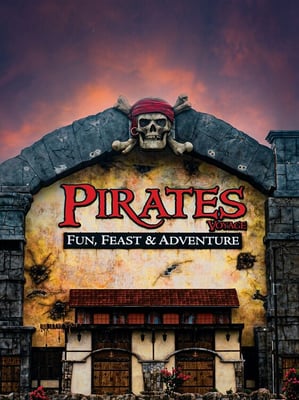 exterior of Pirates Voyage in Tennessee