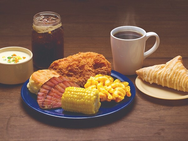 food at the dinner show