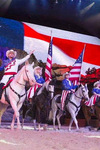 Grand finale at Dolly Parton's Stampede