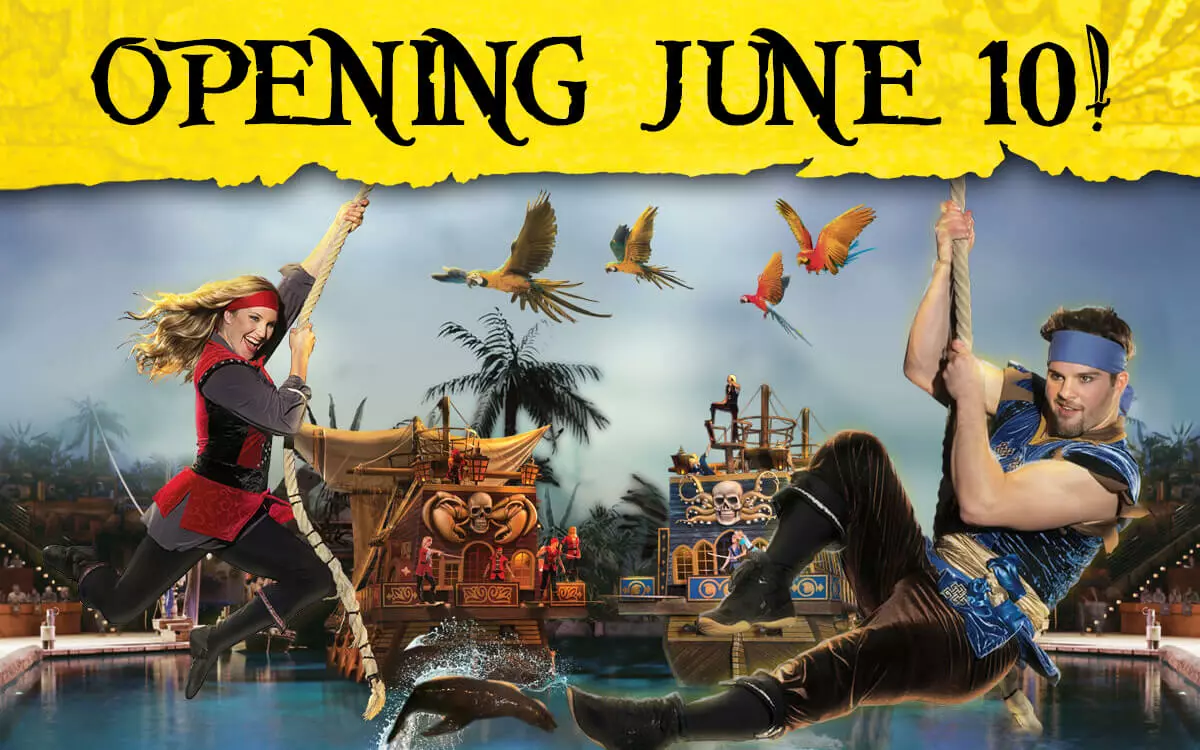 Sail Into Summer Adventure at Pirates Voyage Dinner & Show