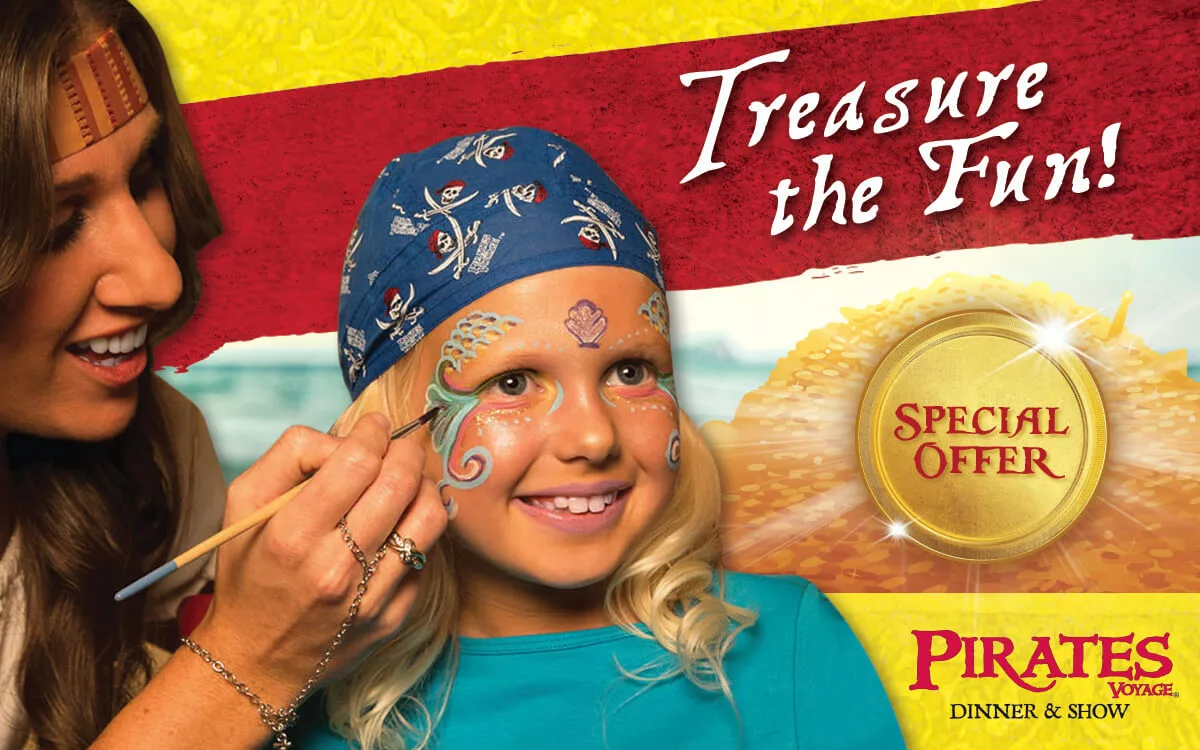 Treasure The Fun At Pirates Voyage in Myrtle Beach!