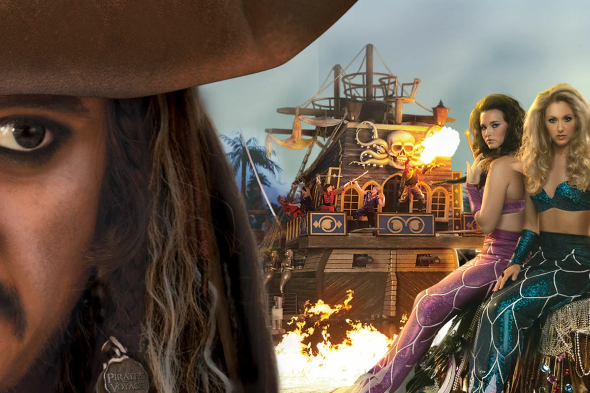 See Pirates and Mermaids at Pirates Voyage Dinner & Show