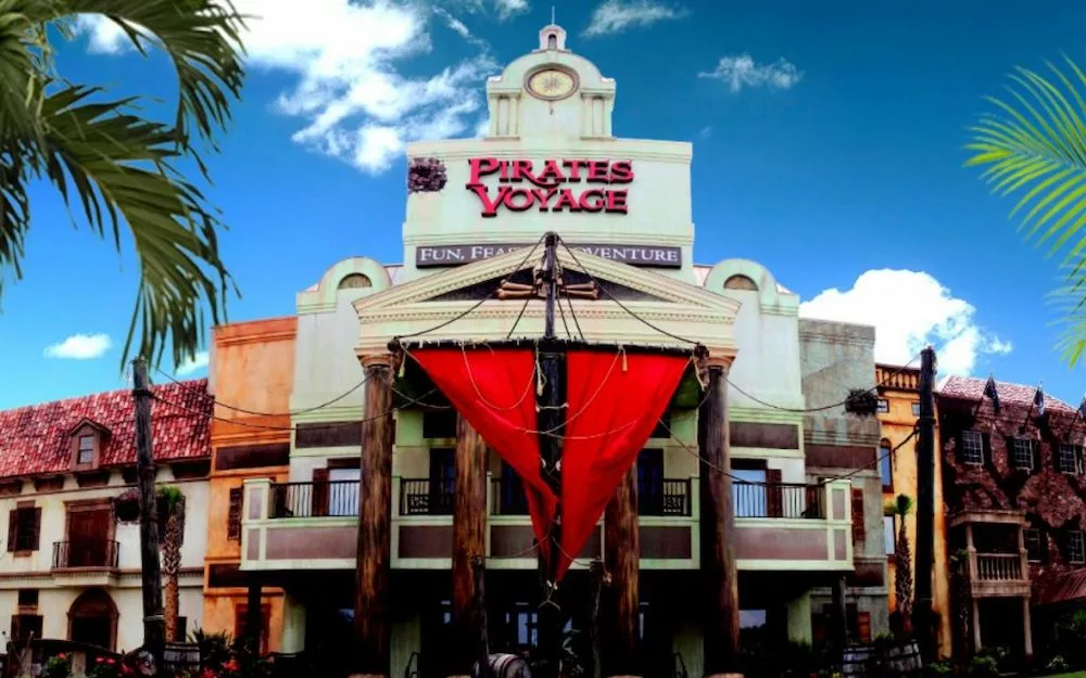 Pirates Voyage exterior in Myrtle Beach