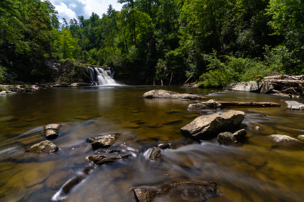 Abrams Falls in the Smoky Mountains