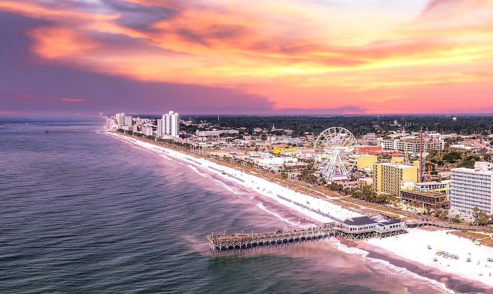 Myrtle Beach at sunrise