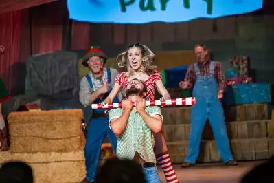 Hatfield performers during Christmas show