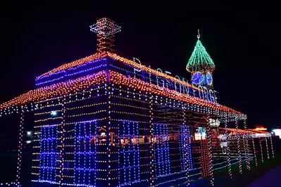 Pigeon Forge Winterfest display