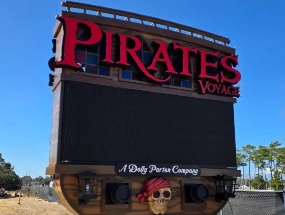 Pirates Voyage PCB Sign