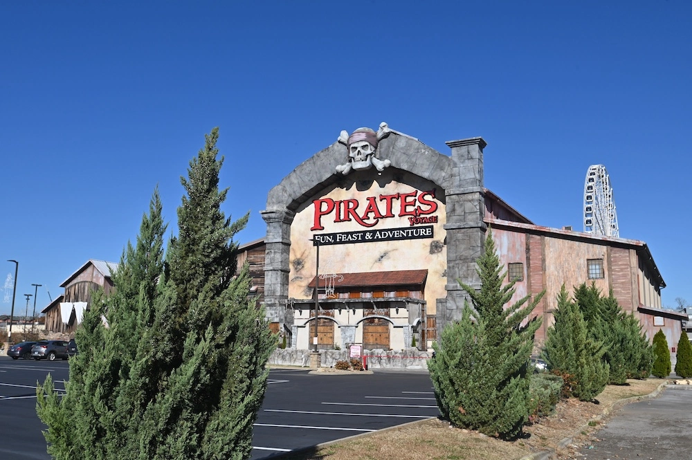 Pirates Voyage in Pigeon Forge building