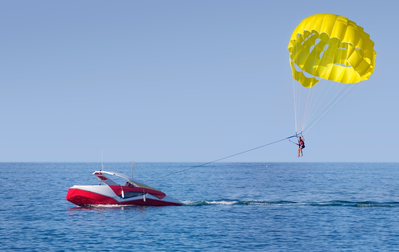 parasailing