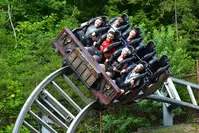 Mystery Mine roller coaster at Dollywood