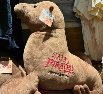 Salty plush animal